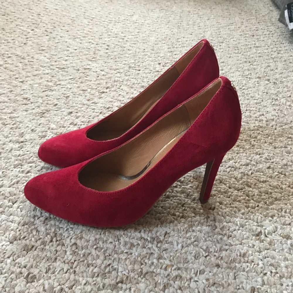 Coach suede shoes